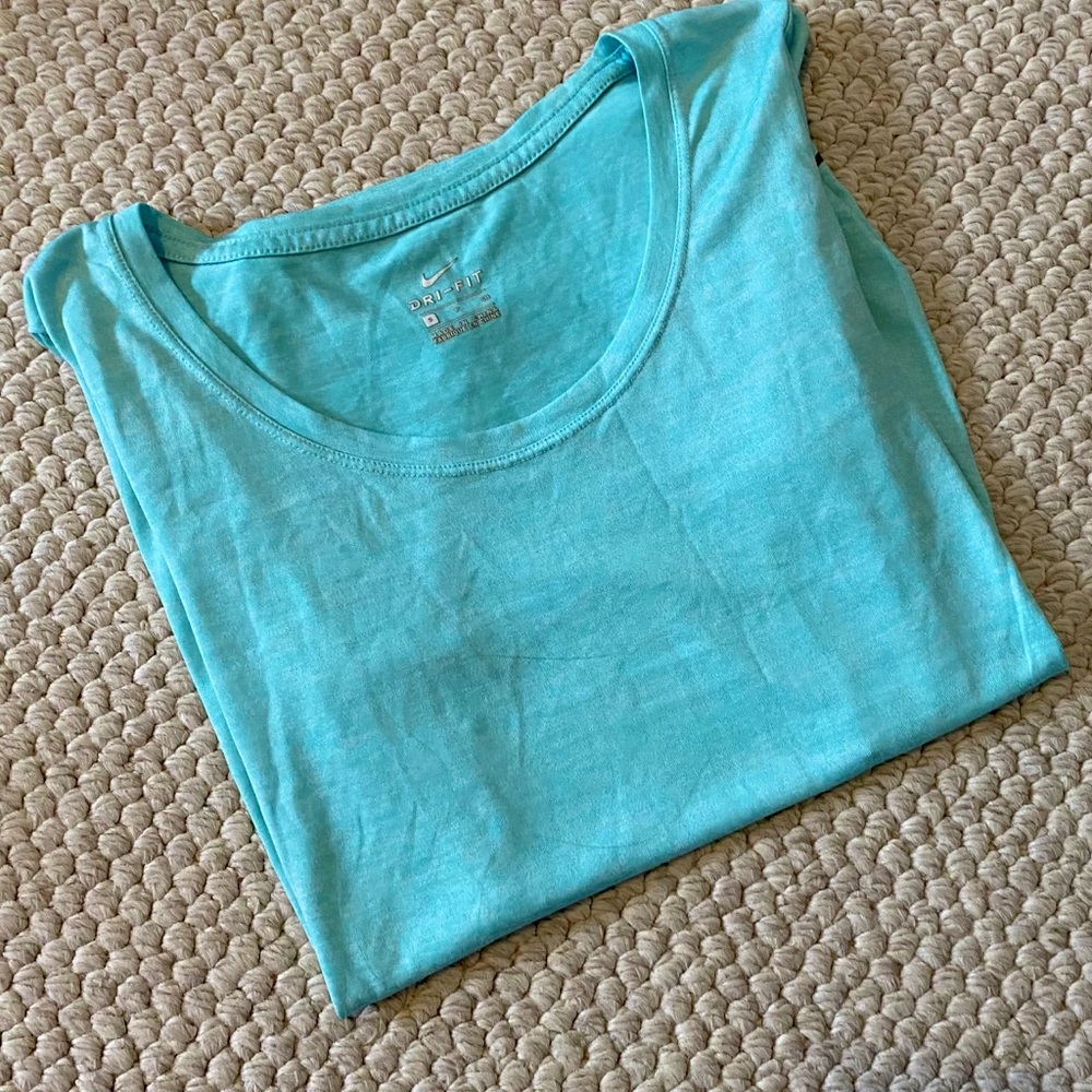 Blue Nike Workout Tee